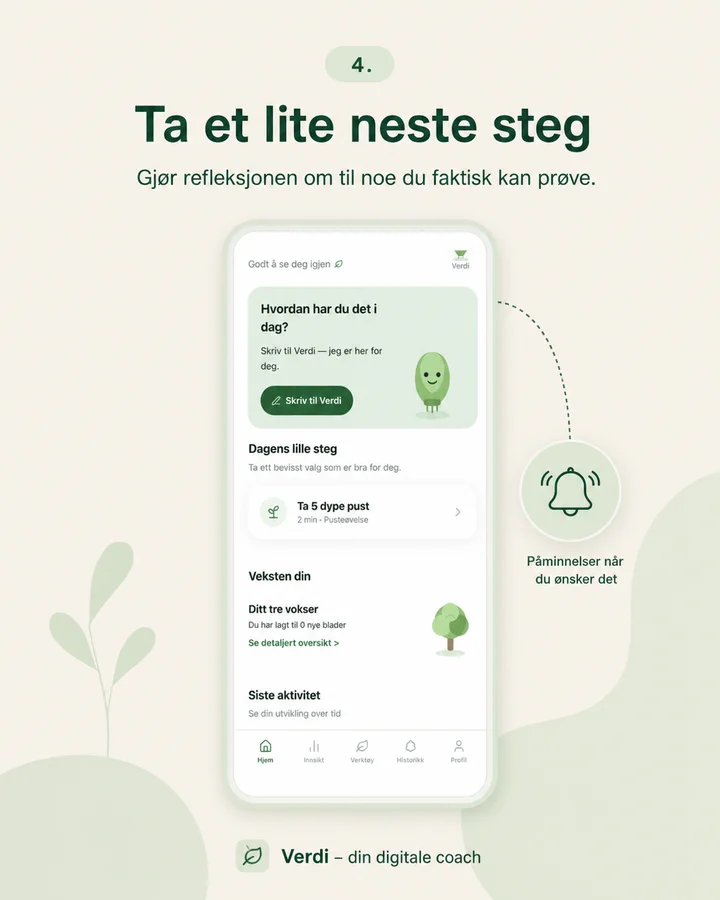 Dagens lille steg i Verdi